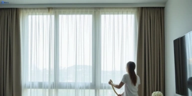 Delicate fabric curtain stain removal silk velvet sheer tarragindi treatment